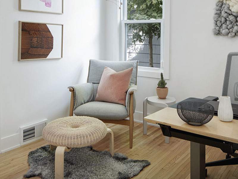 Betsy Vohs home office