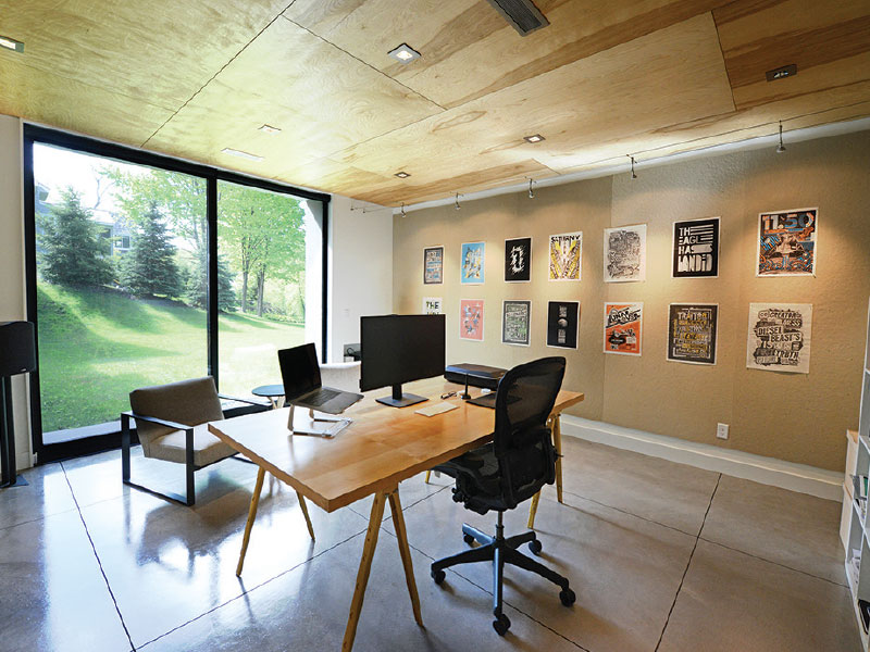 Doug Pedersen's home office