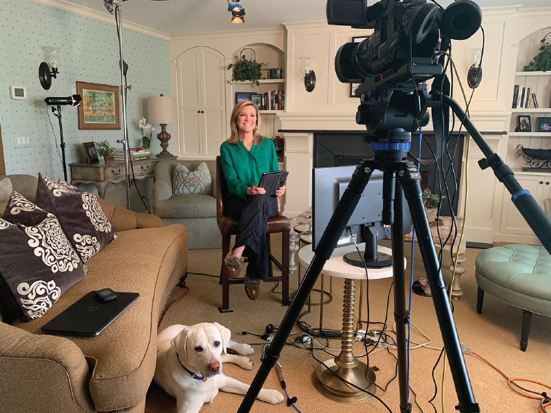 Julie Nelson's home office