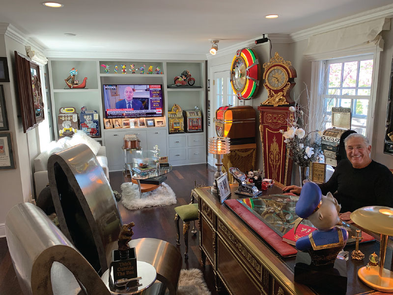 Steven Schussler’s home office