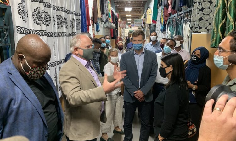 Gov. Walz Issues Statewide Mask Mandate