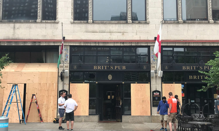 Chaotic Night in Downtown Minneapolis Brings More Damage to Many Businesses