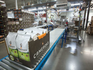Cameron coffee packaging process
