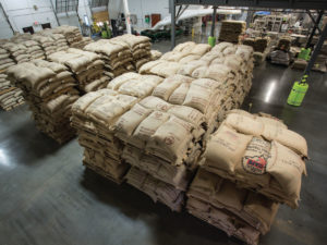 Camerons Coffee pallets of coffee