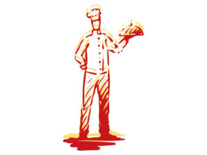 illustration of chef