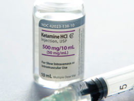 vile of Ketamine with syringe