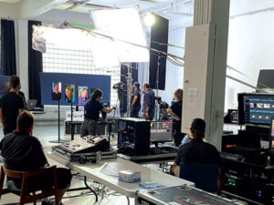 Visual events work area