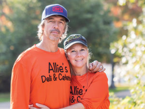 Scott Robinson and Nicole Allie