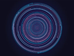 Abstract circle graphic