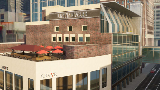 Life Time Work: Full Steam Ahead on Downtown Minneapolis Location