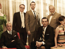 The cast of the TV show Mad Men