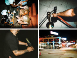 four images of a night at Seven Steak and Sushi