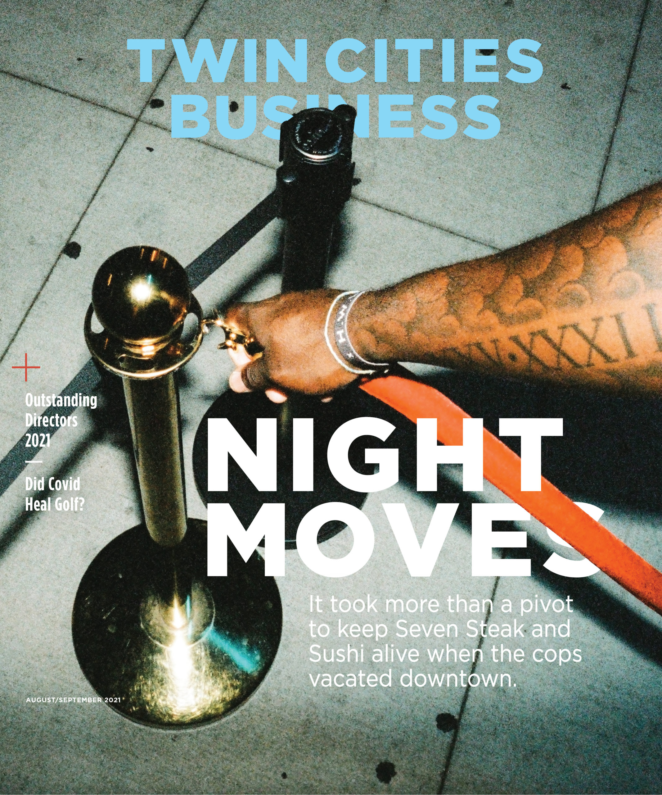 August/September 2021 cover of Twin Cities Business magazine