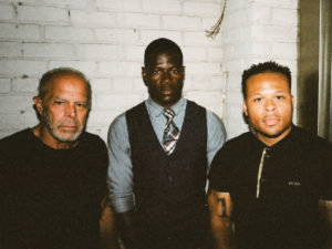 Seven managing partner Ken Sherman, security staffer Yves Spies, and director of security Bull Reynolds