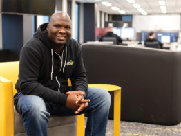 Upsie founder Clarence Bethea