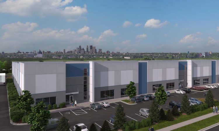Opus Building Spec Industrial Project in Northeast Minneapolis