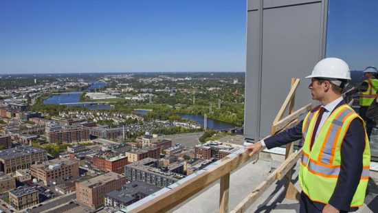 United Properties Tops Out RBC Gateway Tower