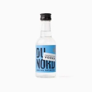 50 mL bottle of Du Nord's Foundation Vodka