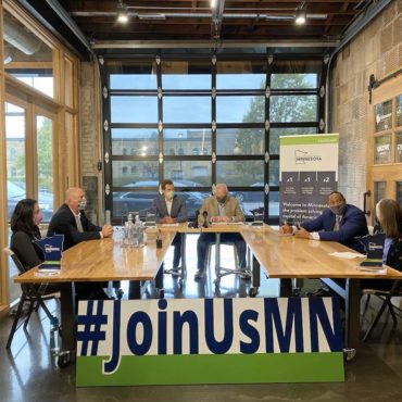 Gov. Walz Makes Business Pitch to “Join Us” in Minnesota