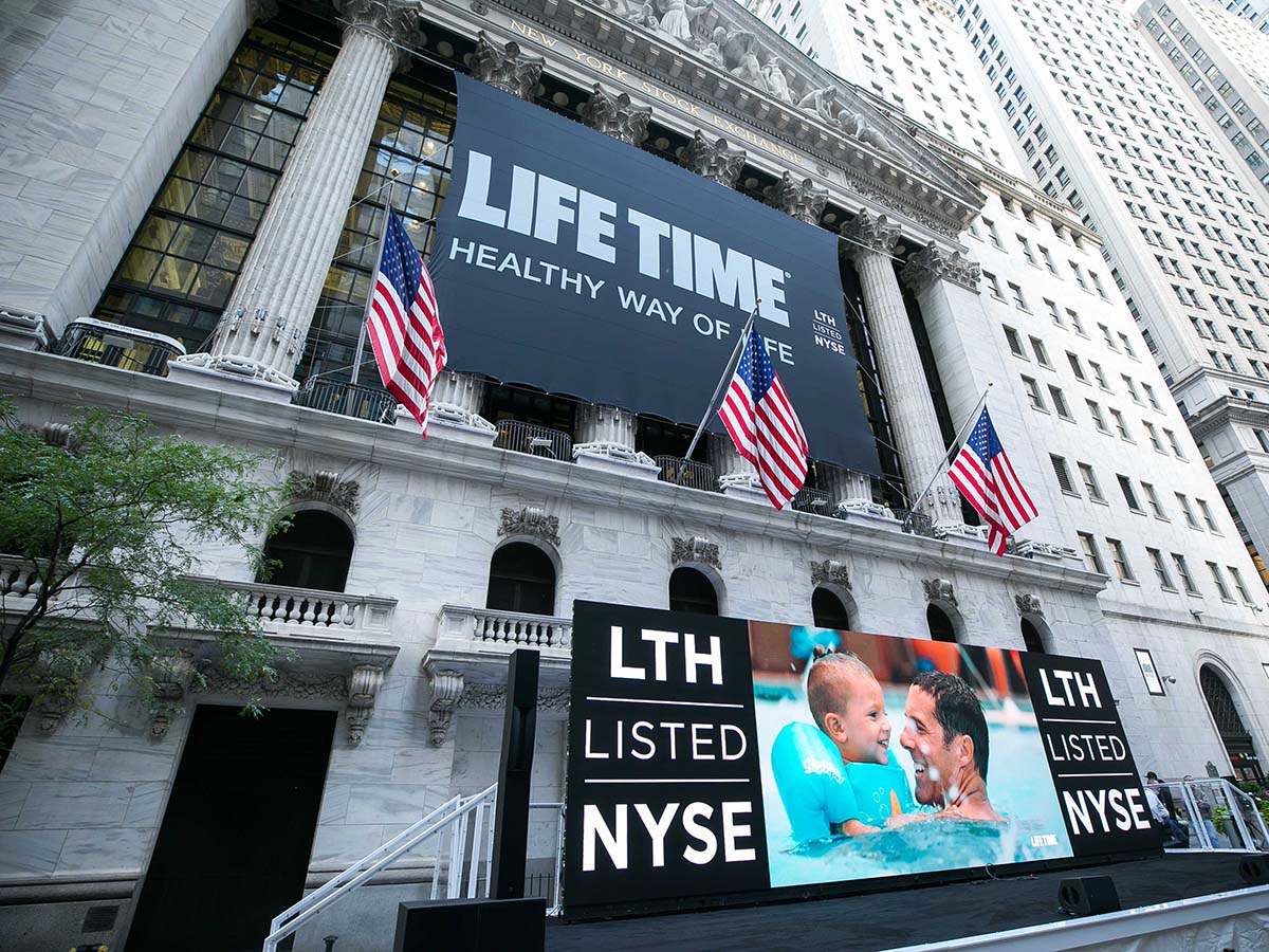 Life Time Group Holdings Goes Public at $18 Per Share