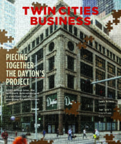 Twin Cities Business magazine's October/November 2021 cover