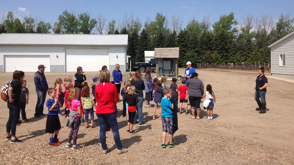 The creamery offers tours of the farm.