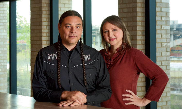 Sean Sherman and Dana Thompson