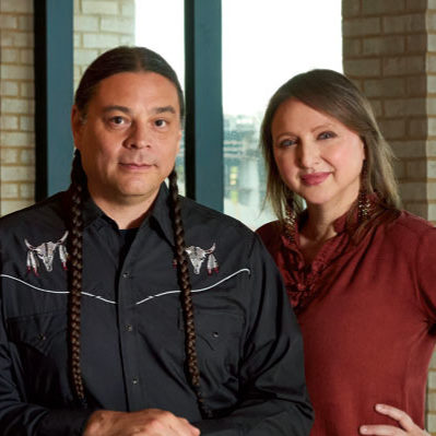 Sean Sherman and Dana Thompson