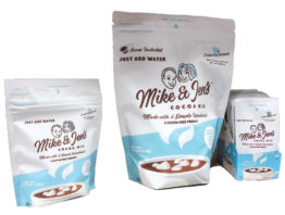 packages of Mike and Jen's hot cocoa