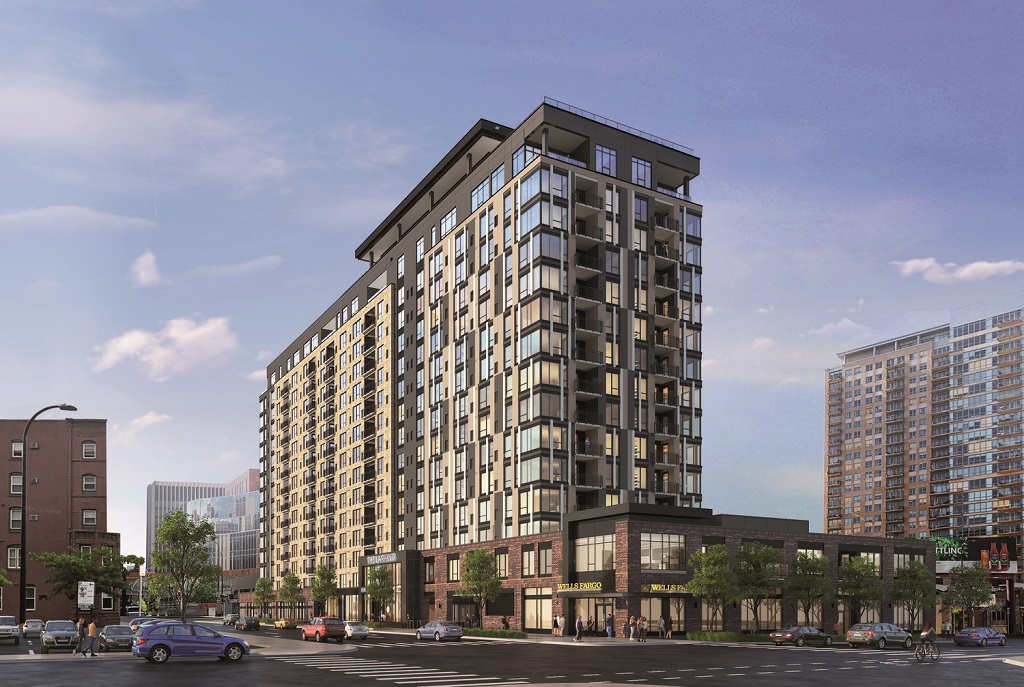 Sixteen-Story Residential Tower Opens in Downtown Minneapolis
