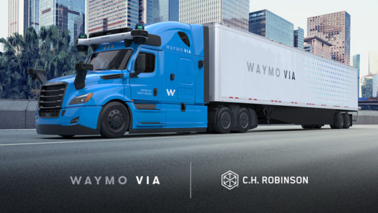 C.H. Robinson to Test Self-Driving Trucks with Waymo