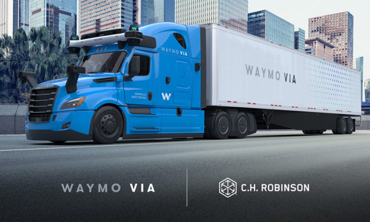 C.H. Robinson to Test Self-Driving Trucks with Waymo
