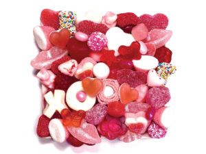 Valentine candy 
