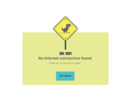 internet warning sign
