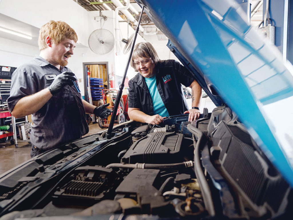 Pathway Out of Poverty: The Lift Garage