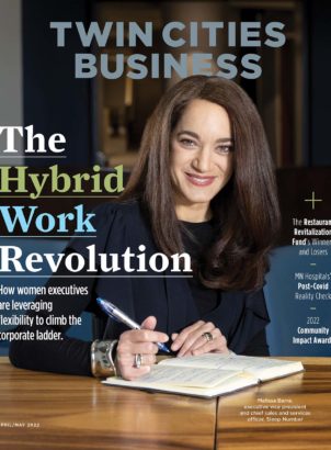 Twin Cities Business magazine's April May 2022 cover