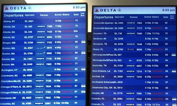 Cancellations, Delays Harm Delta’s Longstanding Reputation for Reliability