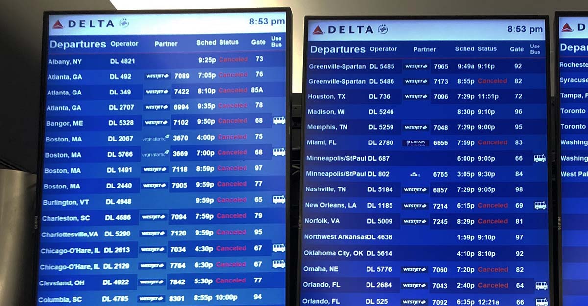 Cancellations, Delays Harm Delta’s Longstanding Reputation for Reliability