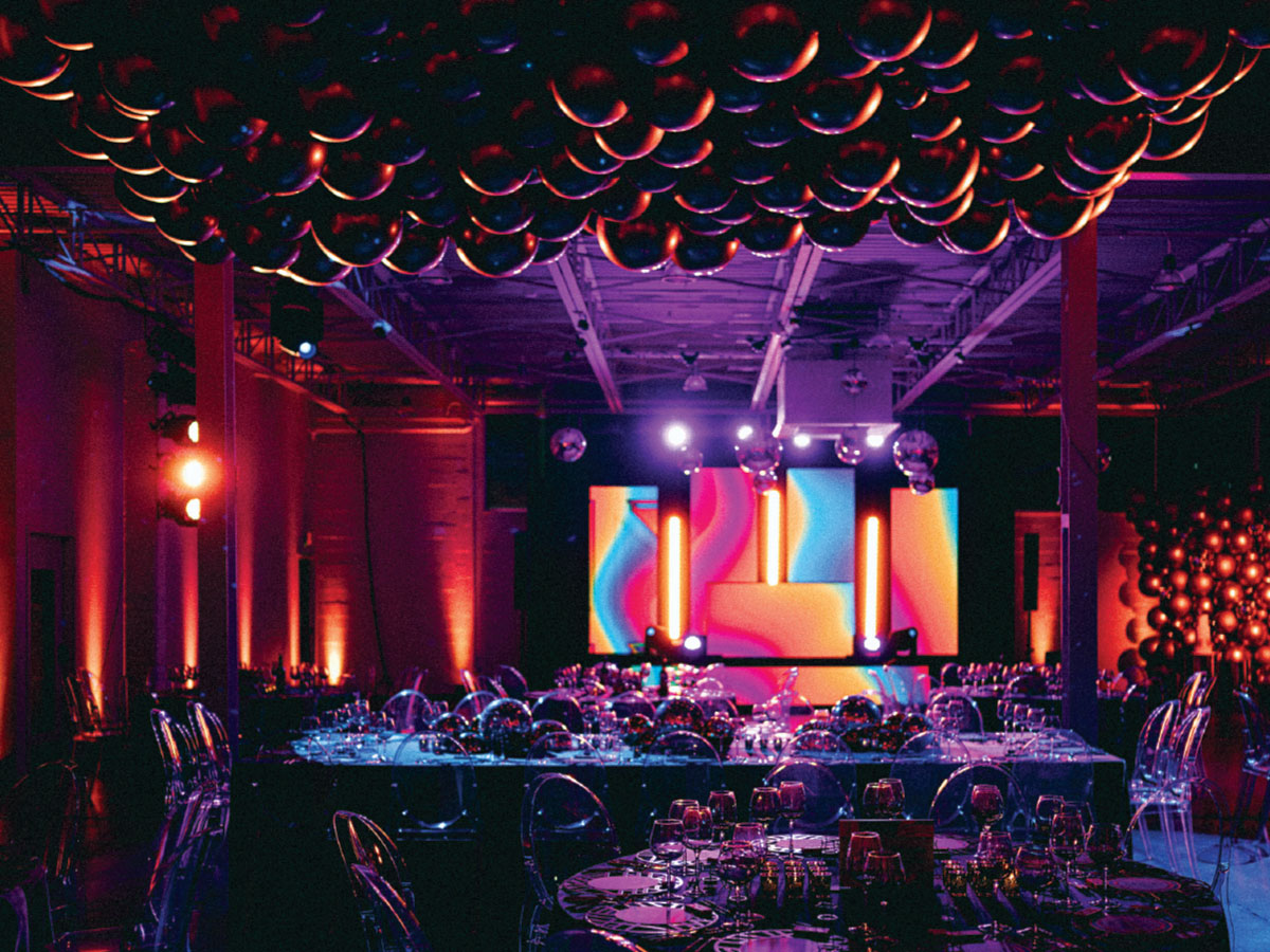 Event celebration at Glass House in Minneapolis