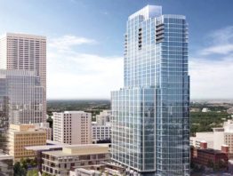 The RBC Gateway Tower is home to Four Seasons Hotel & Residences.