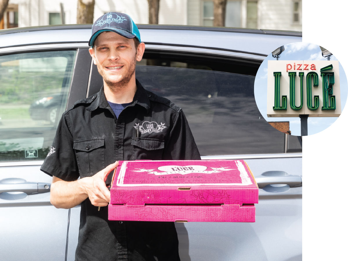 Pizza Lucé driver