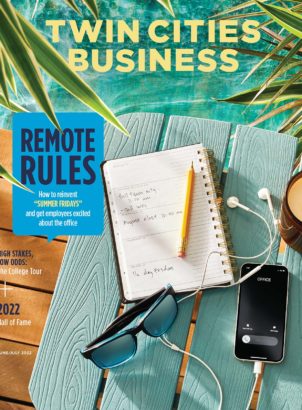 The cover of Twin Cities Business magazine's June/July 2022 issue