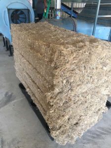 hemp block at Hemp Acres in Minnesota