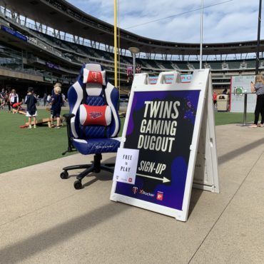 The Minnesota Twins Bring Esports Gaming Lounge Back to Target Field