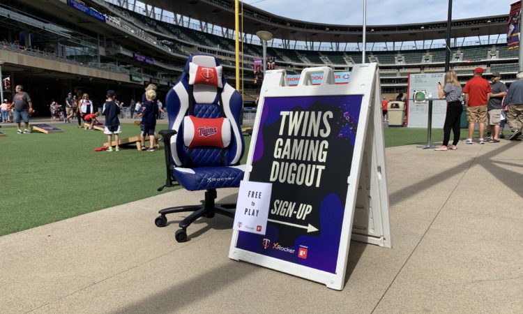 The Minnesota Twins Bring Esports Gaming Lounge Back to Target Field