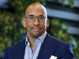 Photo of Marc Watts, who serves as VP of amplification at the African American Leadership Forum