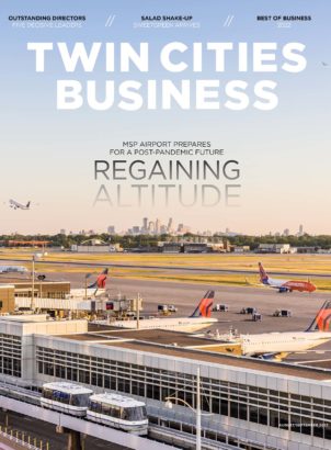 Cover of the August/September 2022 issue of Twin Cities Business magazine