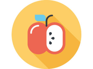 illustration of an apple