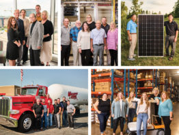 Composite shot of the five companies that earned the 2022 Minnesota Family Business Awards
