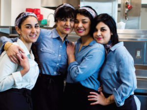 Yasameen Sajady and four co-workers